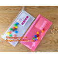 wholesaler school stationery plastic soft pvc clear colored pencil bags with cheap price